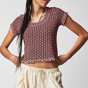 Free People Garner Tee NWOT